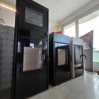 Stufa a legna ampio forno in acciaIo Oven wood b10