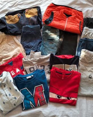 abbigliamento bambino 6-7 anni primaverile