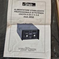 Alimentatore stabilizzato STAB AR30