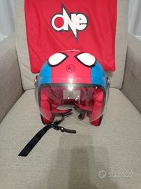 Casco da moto ONE Spiderman ragazzo taglia YM