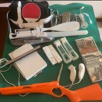 Console Wii con accessori e videogiochi