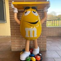 Espositore / tavolino M&m’s giallo