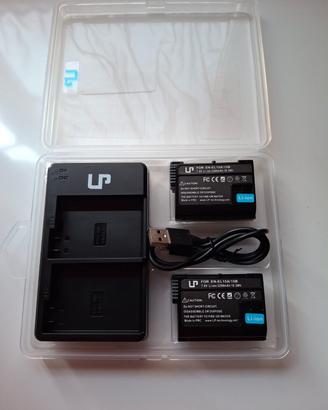 n. 2 Batterie + Doppio Caricatore x NIKON