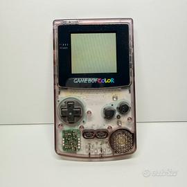 Game boy color viola trasparente testato
