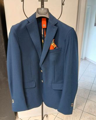 GIACCA BLU BHARNABA