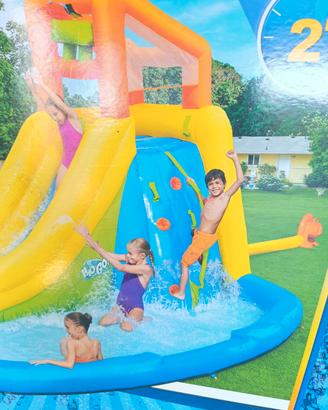 gonfiabile con soffiatore ad acqua