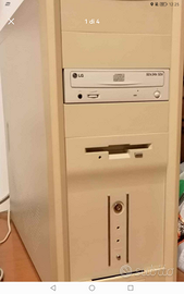 Computer fisso pc tower + portatile Toshiba