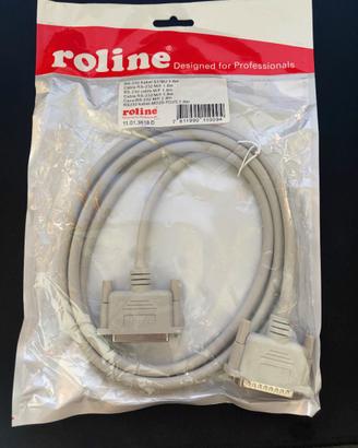Cavo seriale RS2 1,8M Roline 25 pin D-sub 25 (MD25