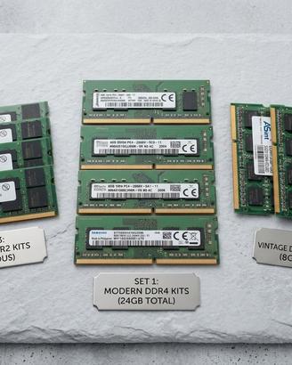 Memorie Ram So-Dimm per portatili