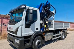 IVECO 160 E 22 EURO 6 CON GRU 17.0 + JIB E RADIO C