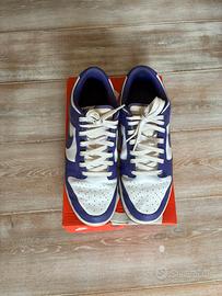 Nike dunk low retro blanc violet court