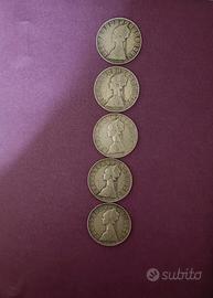5 monete le Caravelle 