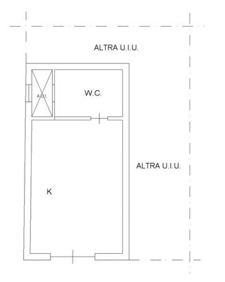 Ampio monolocale in zona semicentrale
