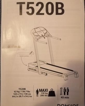 Tapis roulant Domyos T520B