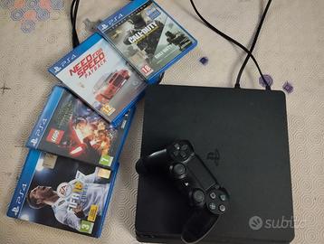 PlayStation 4 con 4 giochi