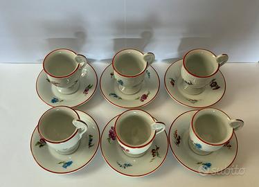 Set tazzine e piattini Richard Ginori