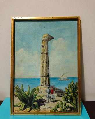 Quadro Capo  Colonna Crotone Vizzini Giacomo 