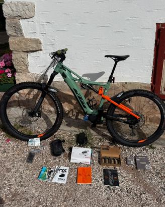 Ebike KTM 625 kwh biammortizzata 160mm