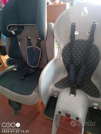 Seggiolino auto e bicicletta 