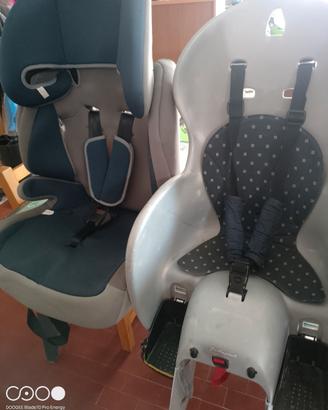 Seggiolino auto e bicicletta 