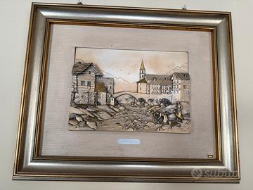 Quadro in argento