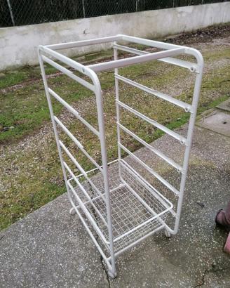 Carrello dispensa o biancheria