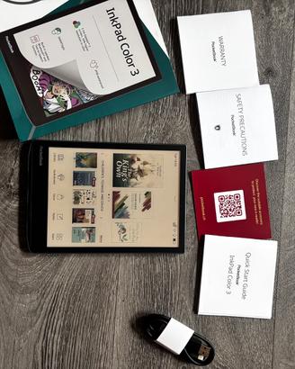 PocketBook InkPad Color3E-reader aColori 7.8-Nuovo