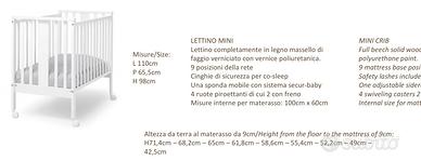 Lettino mini Erbesi