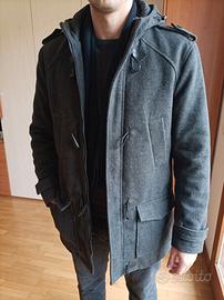 Menswear – Montgomery con cappuccio in panno