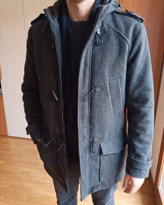 Menswear – Montgomery con cappuccio in panno