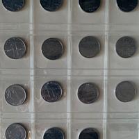 Lotto 15 monete 100 Lire Vaticano e Repubblica Ita
