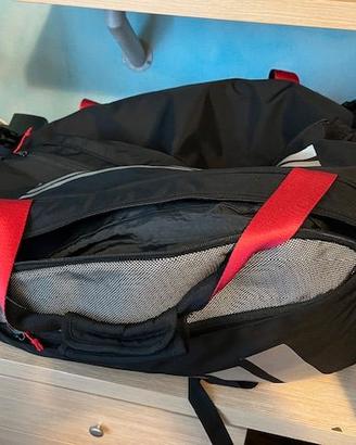 PORTARACCHETTE ADIDAS MULTIGAME 3.4 NERO/ROSSO