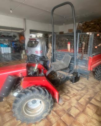 Motoagricola Cerruti TA 20 4x4 con rimorchio