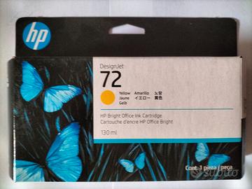 HP 72 130 YELLOW ML (C9373A), Cartuccia Originale