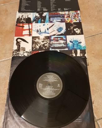 U2 - ACHTUNG BABY LP 1991 Uncensored cover