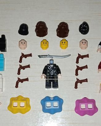 Lego Lotto accessori e pezzi rari torsi 100%