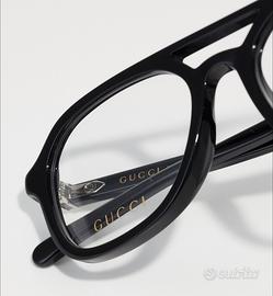 Occhiali Gucci originali con lenti trasparenti