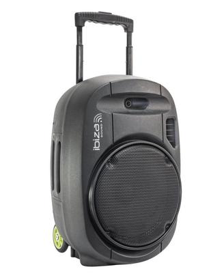 Cassa a batteria portatile trolley Ibiza port 15