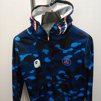 felpa con cappuccio BAPE PSG, misura M