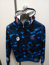 felpa con cappuccio BAPE PSG, misura M