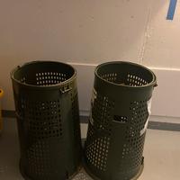 Trespolo in polietilene cestino bidone pattumiera