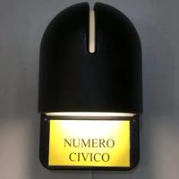 ROSSINI - Lampada parete plastica/vetro IP44