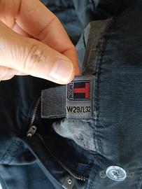 Pantalone uomo invernale blu 