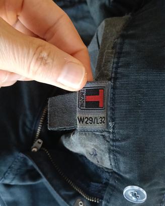 Pantalone uomo invernale blu 