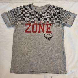 t-shirt junior, colore grigio