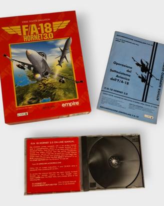 F/A-18 Hornet videogioco + manuale