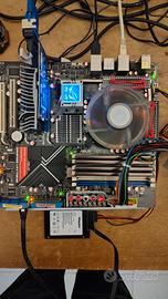 scheda madre+processore+8gb ddr3