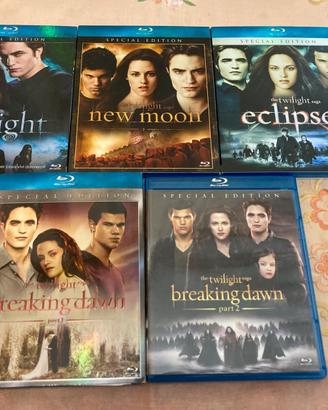Serie completa Twilight in bluray edizione special