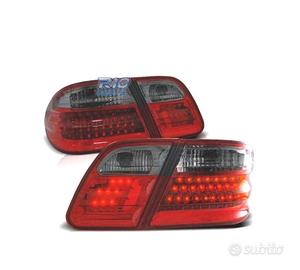 FANALI MERCEDES CLASSE E W210 95-02 LED ROSSO
