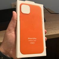 Cover arancione originale nuova iphone 14 plus